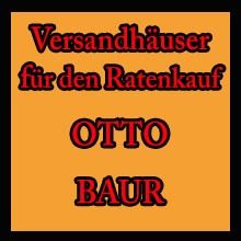 Versandhäuser für den Ratenkauf