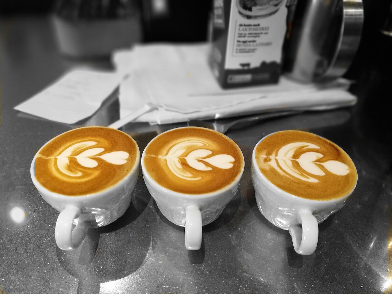 Cappuccino Milchschaum