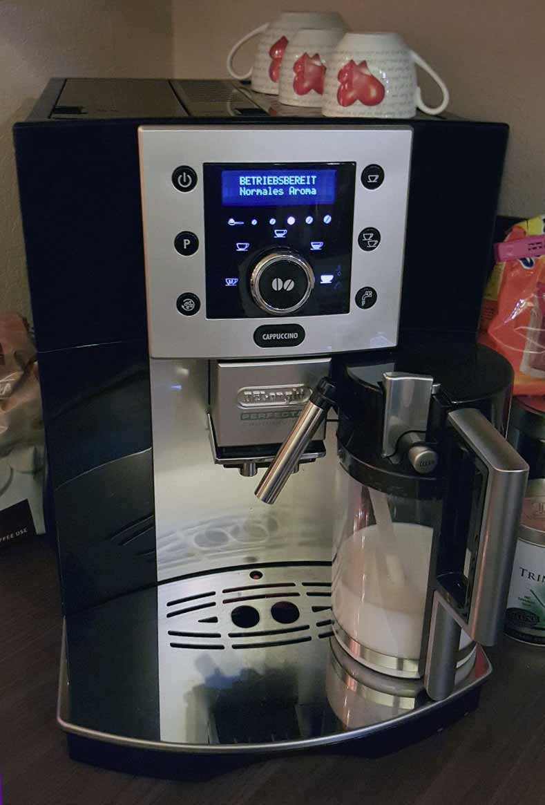 Kaffeevollautomat mit Sonderunktionen